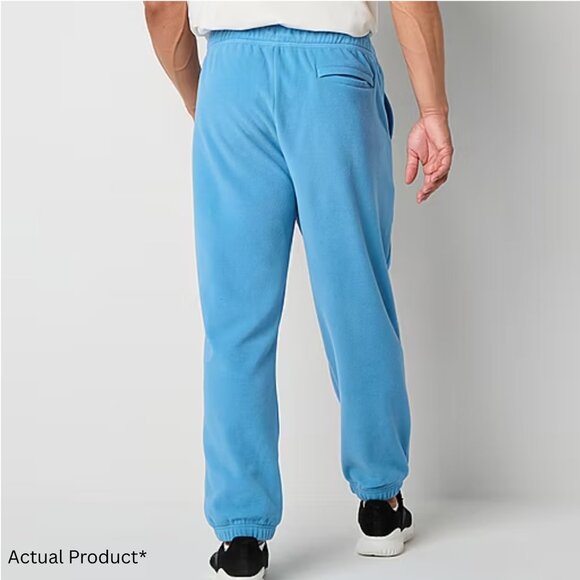 Xersion Big & Tall Fleece Set Williamsburg Blue 2XL Pullover + Sweatpants Set - Picture 3 of 11